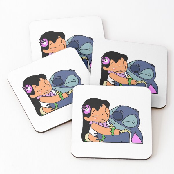 Aperçu de l'œuvre Autocollant adorable Lilo & Stitch créée et vendue par Hori Shop.