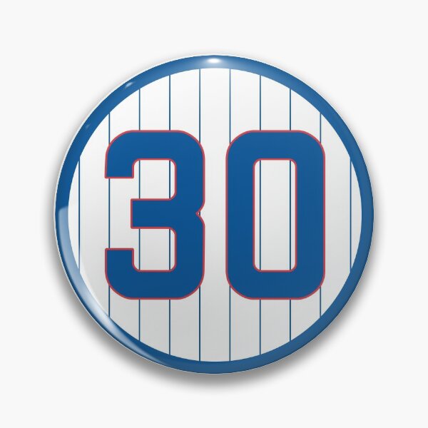 Item preview, Ted Lilly #30 Jersey Number designed and sold by StickBall.