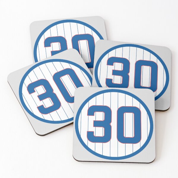 Item preview, Ted Lilly #30 Jersey Number designed and sold by StickBall.