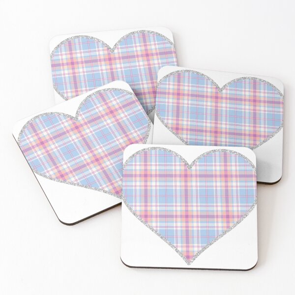Item preview, plaid heart designed and sold by cydneysstickers.