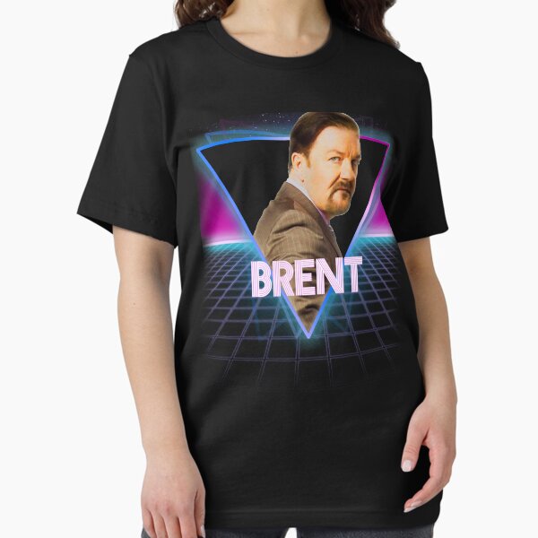 Item preview, The Office David Brent Retro 80s Neon Landscape designed and sold by Bevatron.