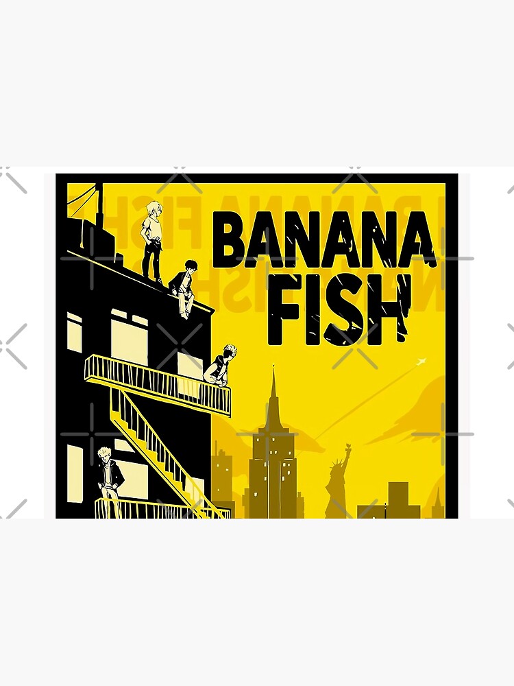 Thumbnail 2 of 2, Jigsaw Puzzle, Yellow Banana Fish Anime designed and sold by betty-may.