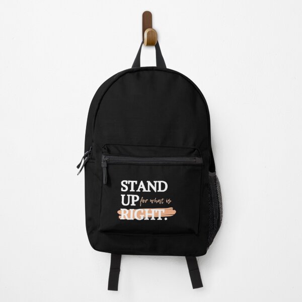 Item preview, Stand Up For What Is Right,  All Lives Matter, designed and sold by CarpeDiemLife.