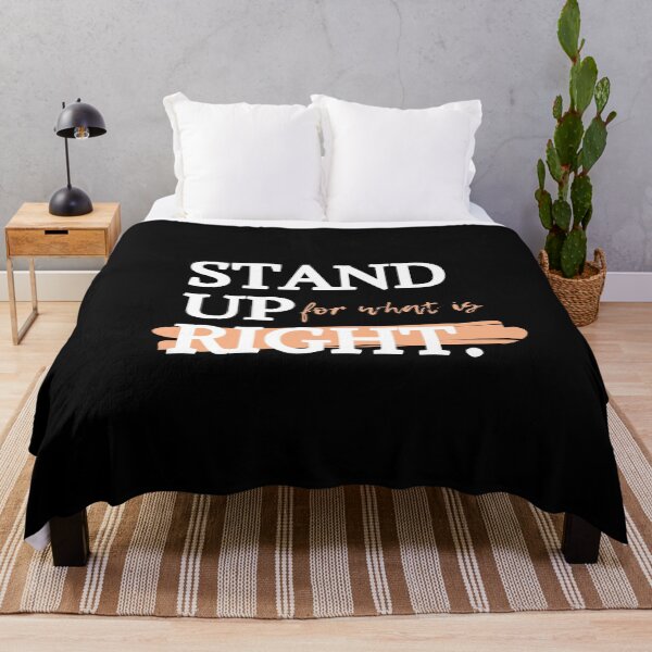 Item preview, Stand Up For What Is Right,  All Lives Matter, designed and sold by CarpeDiemLife.