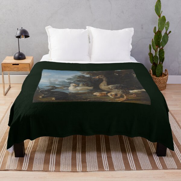 Item preview, Patos, cobayas y un conejo en un paisaje boscoso junto a un lago, de David de Coninck designed and sold by Amanda1775.