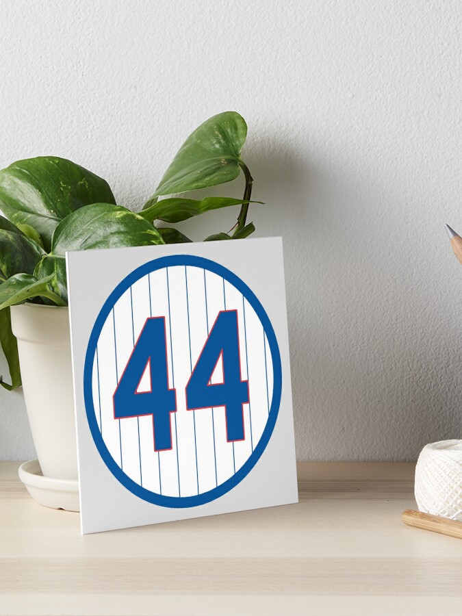 Anthony Rizzo #44 Jersey Number Poster for Sale by StickBall