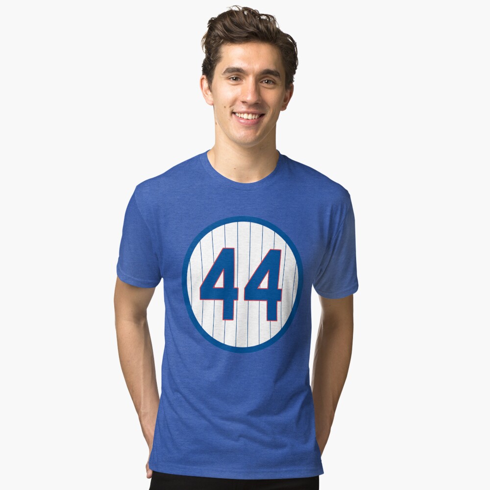 Anthony Rizzo #44 Jersey Number Art Board Print for Sale by