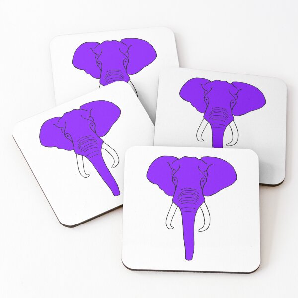 Item preview, Elephant purple designed and sold by shtem.