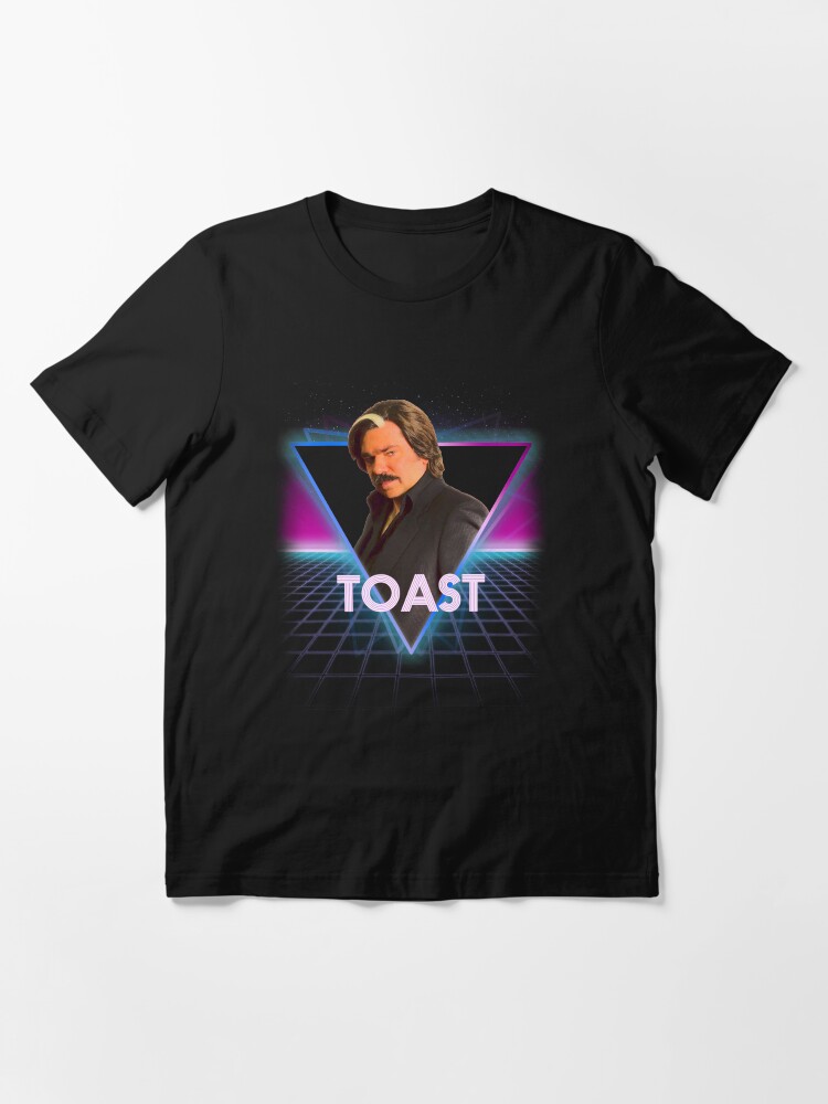 Alternate view of Steven Toast Of London Retro 80s Neon Landscape Essential T-Shirt