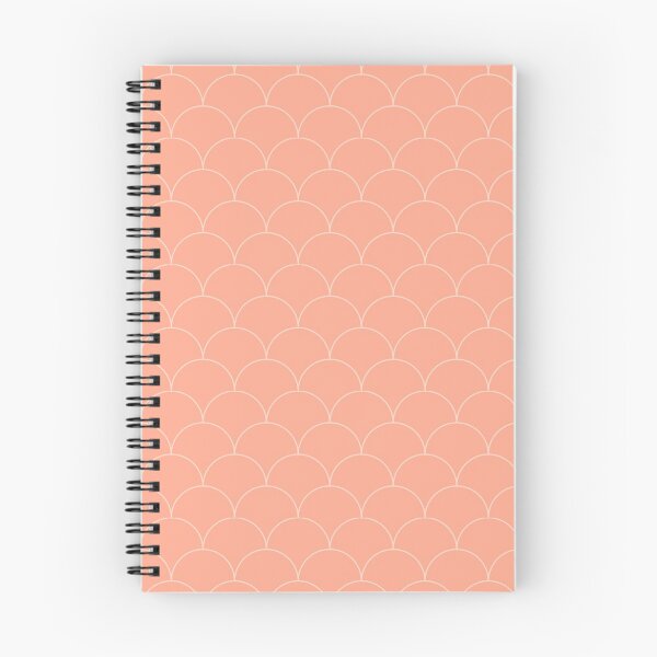 Item preview, Deco Mermaid Scales 08 in Coral designed and sold by LaZRgrrl.