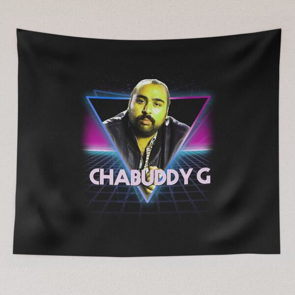 Item preview, People Just Do Nothing Chabuddy G Retro 80s Neon Landscape designed and sold by Bevatron.