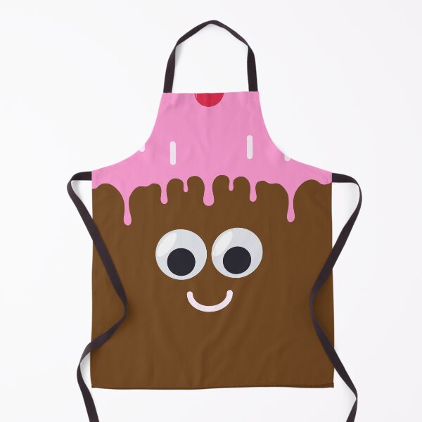Cute little cake with googly eyes Apron