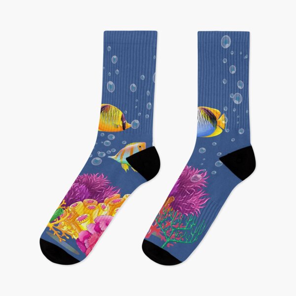 Item preview, Beautiful Underwater world colorful tropical Fish on a coral reef Marine Life  designed and sold by mashmosh.