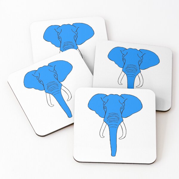 Item preview,  Elephant sky blue designed and sold by shtem.