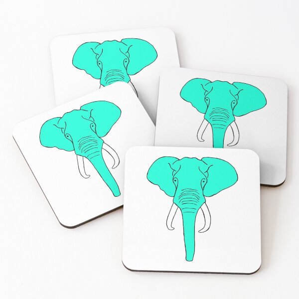 Item preview,  Elephant turquoise  designed and sold by shtem.
