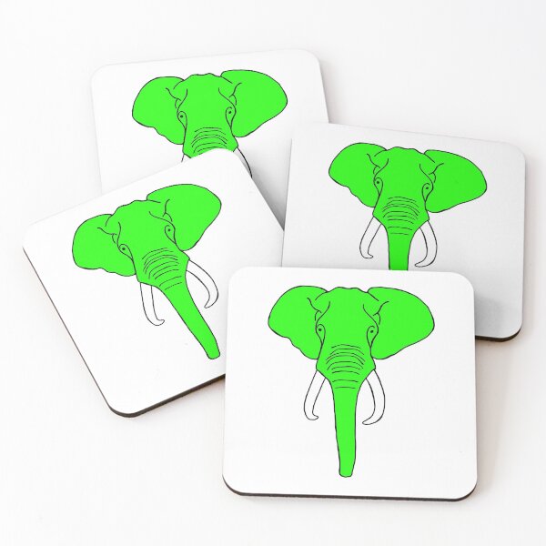 Item preview, Elephant green designed and sold by shtem.