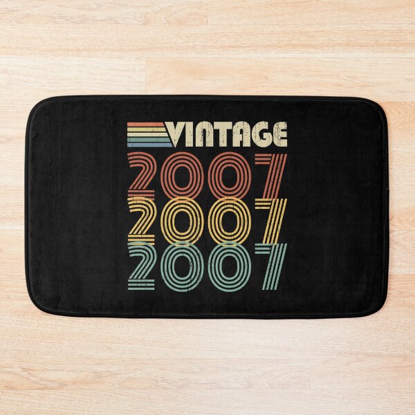 Aperçu de l'œuvre Vintage 2007 13e anniversaire cadeau 13 ans né en 2007 créée et vendue par Takatv.