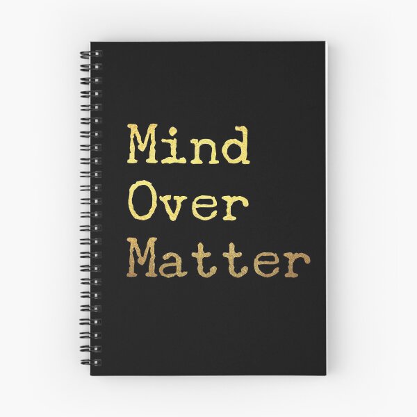 Item preview, Mind Over Matter Subliminal Typography designed and sold by CarpeDiemLife.
