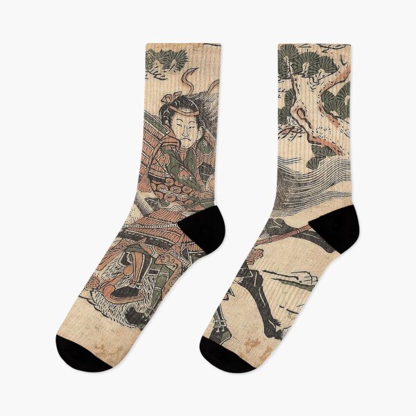 Item preview, Tomoe Gozen Killing Uchida Saburo Ieyoshi at the Battle of Awazu no Hara designed and sold by AdamStCyr.