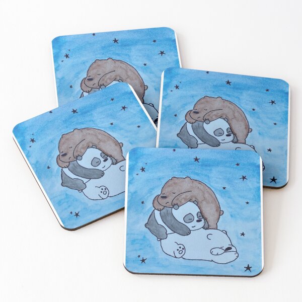 Item preview, We bare bears sleeping designed and sold by amfabricante.