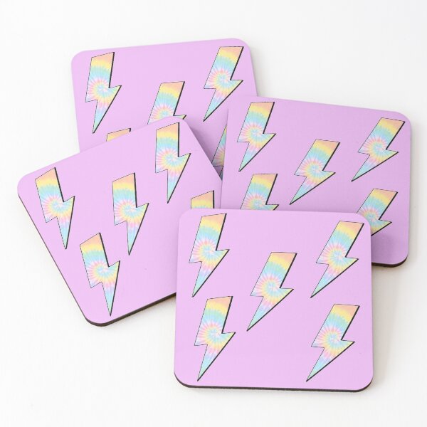 Item preview, Tye Dye Lightning Sticker Pack (collab with Lisa Monier) designed and sold by samantha brachman.