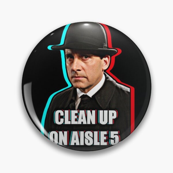 Item preview, Clean Up On Aisle 5. Threat Level Midnight designed and sold by sjwat.
