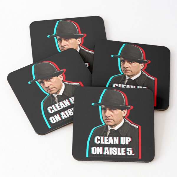 Item preview, Clean Up On Aisle 5. Threat Level Midnight designed and sold by sjwat.