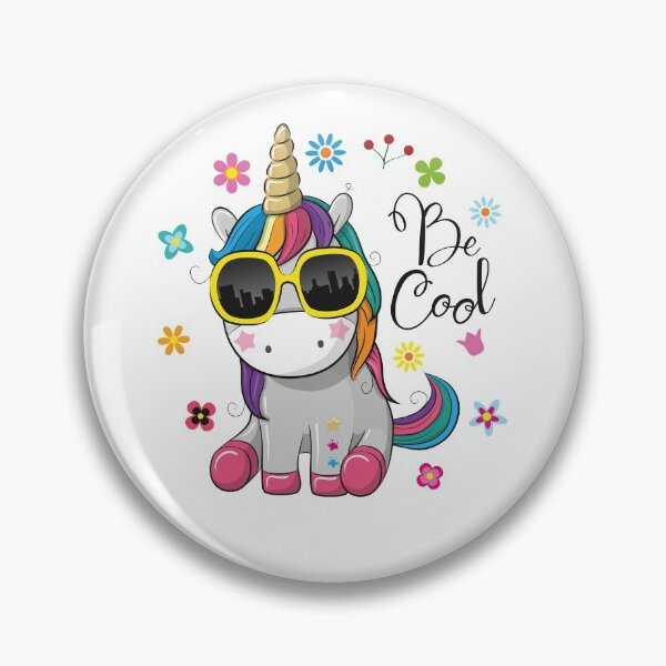 Item preview, Be Cool Unicorn designed and sold by MisterGooseShop.