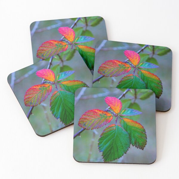 Item preview, Blackberry Leaves at Dusk designed and sold by FigTreeMagick.