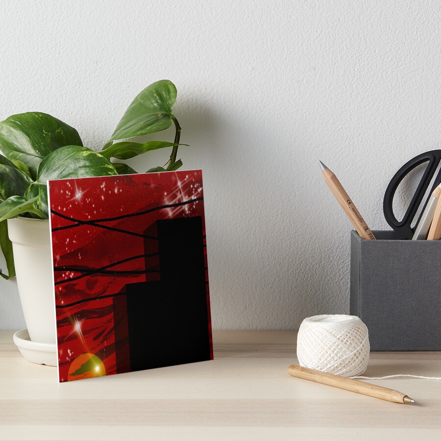 Item preview, Art Board Print designed and sold by Knightstarr.