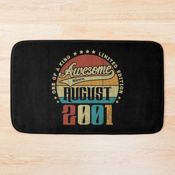 Item preview, Vintage August 2001 One Of A Kind Awesome Since August 2001 19th Birthday Gift 19 Years Old designed and sold by Takatv.