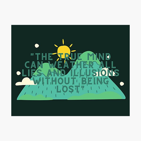 True Mind // Avatar The Last Airbender Photographic Print