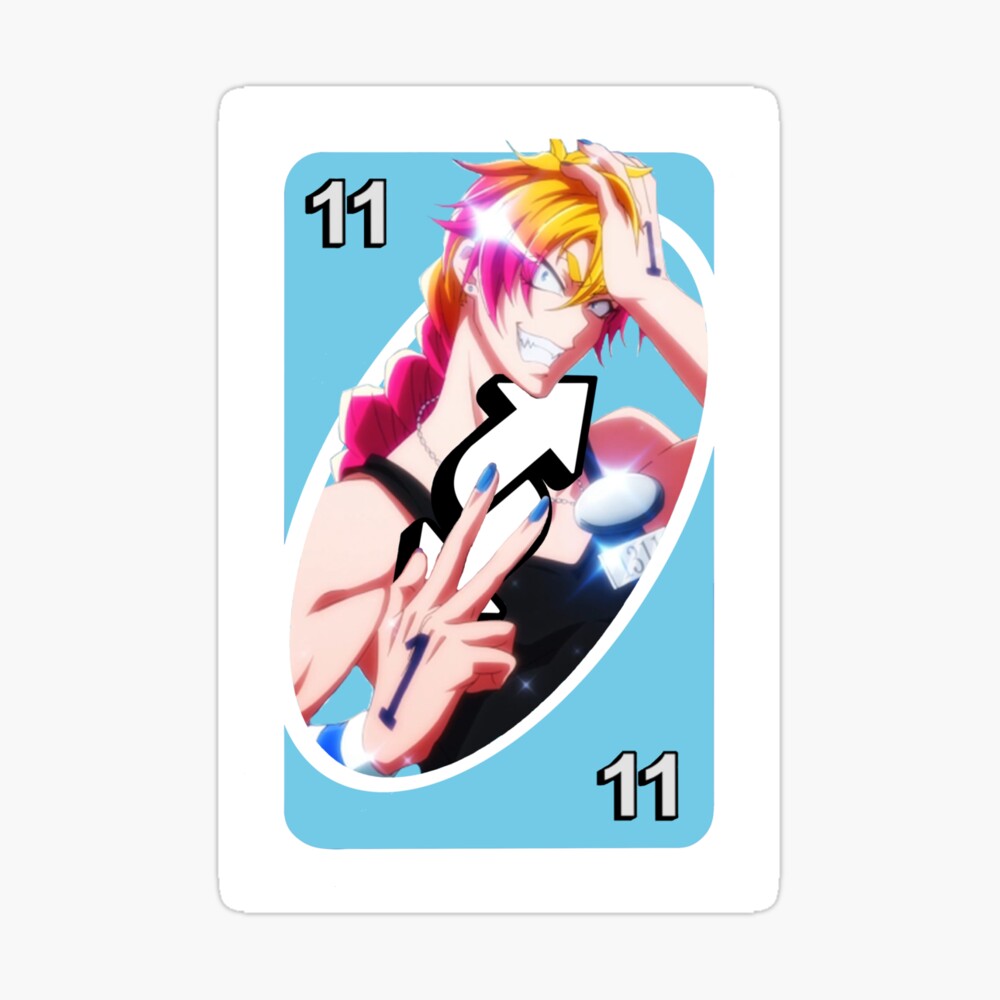 Uno Reverse Card Sticker for Sale by cherrybombrb