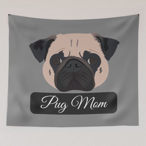 Item preview, Pug Mom designed and sold by KCPetPortraits.