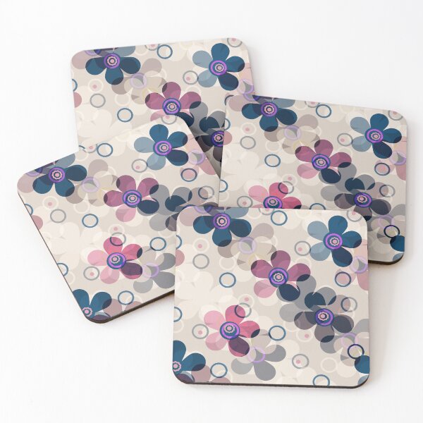 Item preview, Retro, rustic, flowers, floral pattern, beige background designed and sold by fuzzyfox.