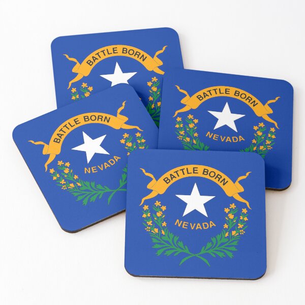 Item preview, Battle Born Nevada State Flag Logo designed and sold by LavaIndustries.