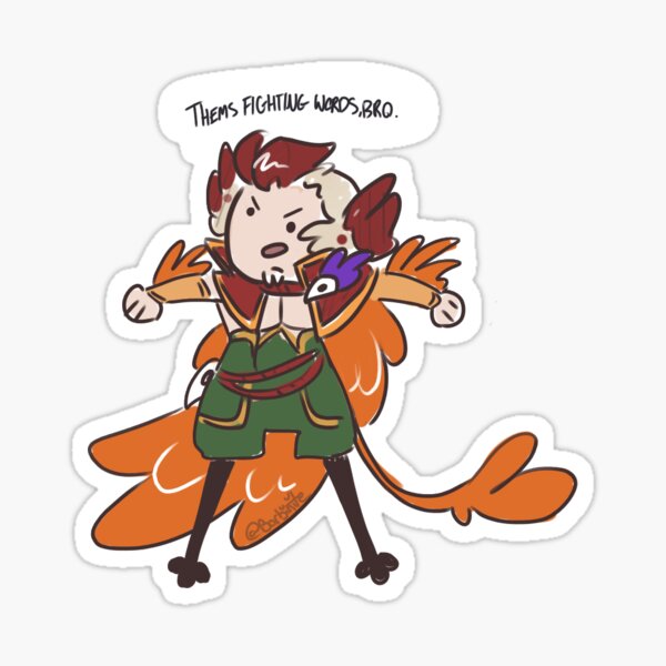 You wanna go bro? Sticker