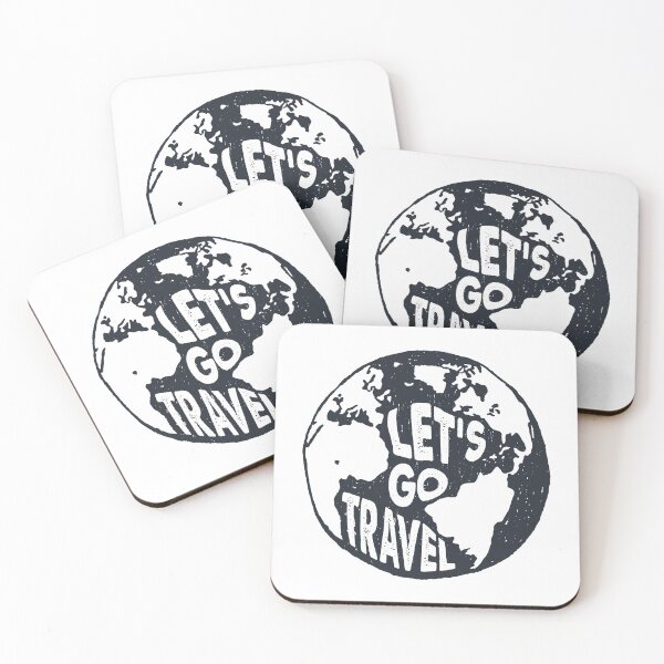 Item preview, Let's Go Travel designed and sold by MisterGooseShop.