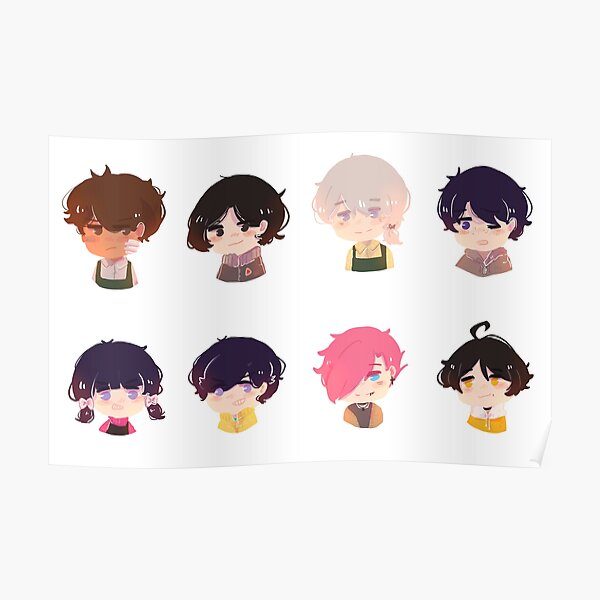 "Pickle Town Sticker Pack [Little Pickle Town]" Poster for Sale by