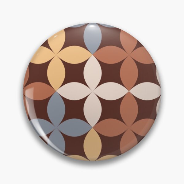 Item preview, Geometrical Flowers and Circles in Color Harmony designed and sold by InVisibleColors.