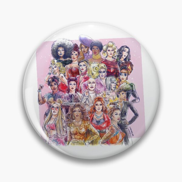 Item preview, RuPaul's Drag Race All Winners designed and sold by mannequinsart.
