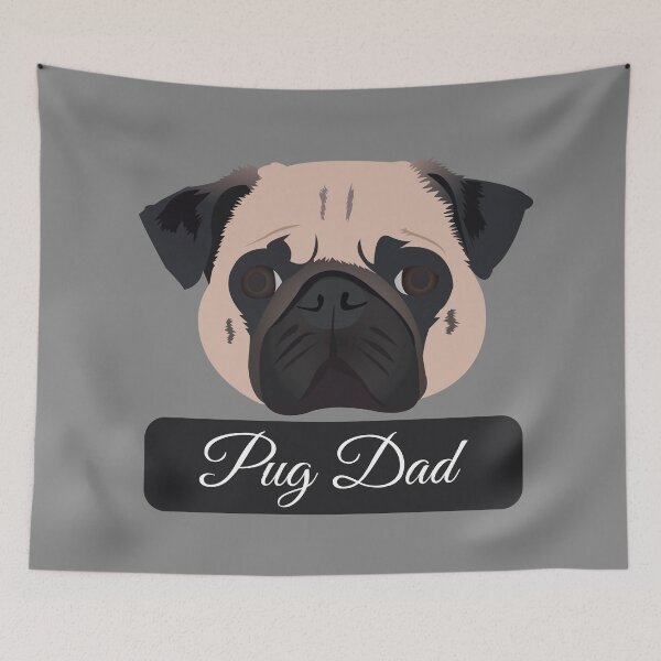 Item preview, Pug Dad designed and sold by KCPetPortraits.