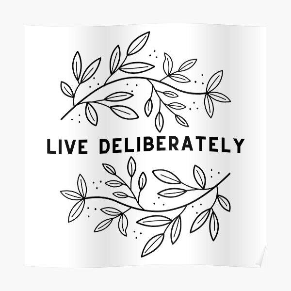 Vivre délibérément // Dead Poets Society Poster
