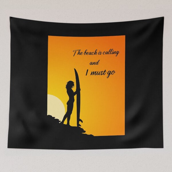 Item preview, The Beach Is Calling And I Must Go designed and sold by B3N-arts.