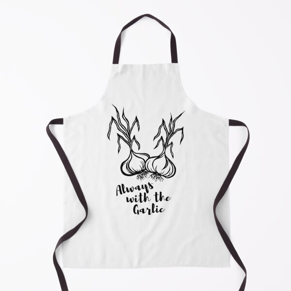 Item preview, Always with the Garlic | Garlic Bulbs Design designed and sold by Monochromatics by Corie Mae Dark.