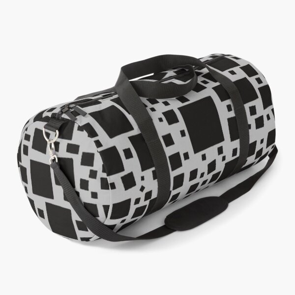 Item preview, Monochrome Squares Everywhere Seamless Pattern designed and sold by yvonnezstudios.