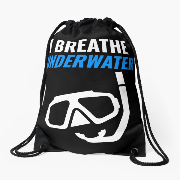 Funny Snorkeling Gift Snorkeler Snorkel Drawstring Bag