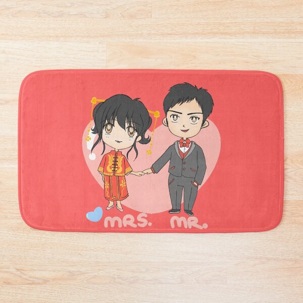 Item preview, Mr and Mrs. cute Chinese wedding  designed and sold by Aerithcloud01.