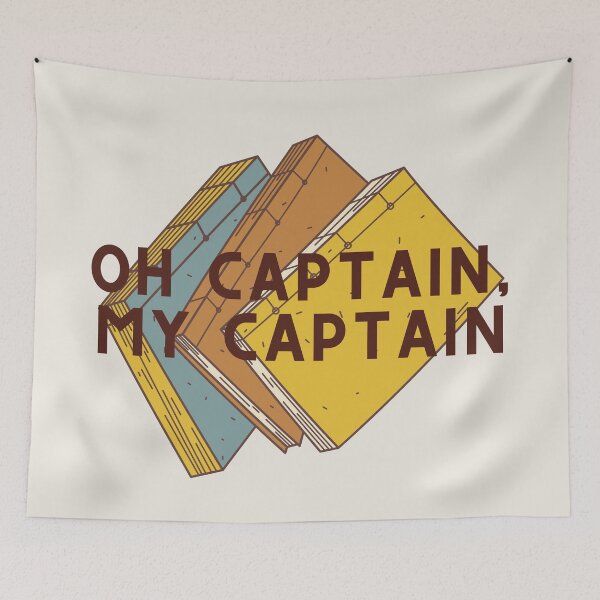 Item preview, Oh Captain, My Captain // Dead Poets Society designed and sold by KylieBeth Designs.