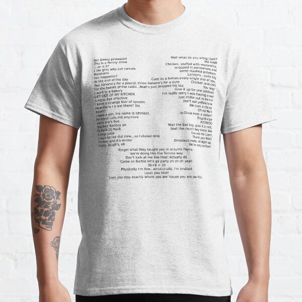 one direction inside jokes shirt